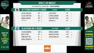 Kettering Mariners C Grade v Blackmans Bay C Grade