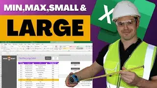 Find the biggest number in Excel!! - Max,Min, Large and Small functions explained
