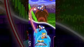 Sonic 3 A.I.R., but IMPROVED HCZ2 ➡️ MGZ1 TRANSITION! ✨ Sonic 3 A.I.R. Mods Shorts #sonicshorts