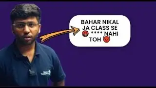 Shobhit Bhaiya Gets Angry in live class !🤬😡@ShobhitNirwan17 @NextToppers23