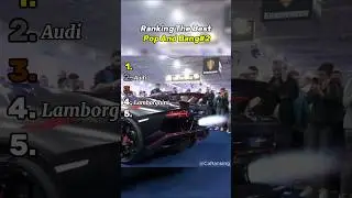 🔥 The Best Pop And Bang #2 (Write Your Favorite In The Comment) 👇 #car #automobile #ranking #fail