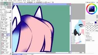 (OLD) .:MLP Speeedpaint:. Aix~ Commission