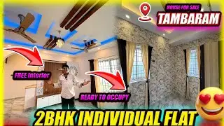 💥Flat for sale East Tambaram House for sale in chennai🌞2BHK Flats in Tambaram individual house