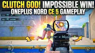 BGMI Close Combat Clutch 😈 | OnePlus Nord CE 5