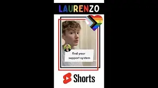 🏳️&zwj;🌈find your support system #shorts #lgbtq Follow Me on YouTube!🙌