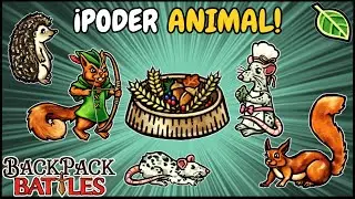 &iexcl;La BUILD de RANGER DEFINITIVA con ANIMALES del BOSQUE! 🏹 | Backpack Battles