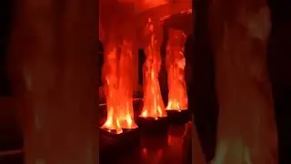 red blue led flame fire stage lighting