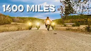 Minimal Gear and 1400 Miles‼️ (Non-Permissive Camping)