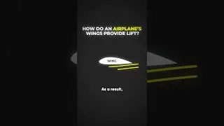 ✈️ How do an airplane's wings provide lift ✈️ #aircraft #airplane #cabincrew