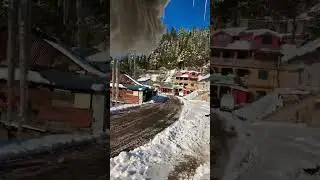 Neelum Valley Kashmir Beauty   ❄🌨#neelumvalley #kashmir #beauty #snow #snowfall #enjoy #family