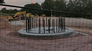 Wind farm Kuhschnappel Update Repowering Part 5 Construction Enercon E160 Ep5 E3