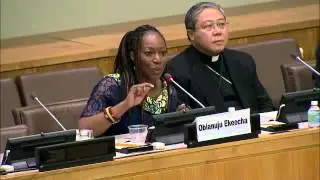 Best practices for maternal health in Africa Q& A Session (United Nations Side Event)