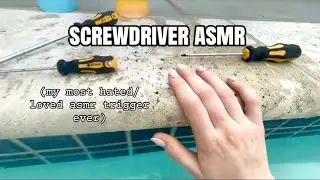 doing asmr with a screwdriver until my phones dies 