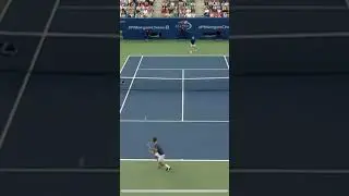When Federer and Agassi go to War! Crazy Tennis rally!#Agassi #Federer #Toe2Toe💥🎾💣