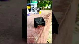 Amazing Chair💡🪑ORIGAMI #yt #youtubeshorts #shortvideo #art #origami #shortsfeed #subscribe #hacks