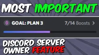 How to Show Discord Server Goal Boost Progress Bar