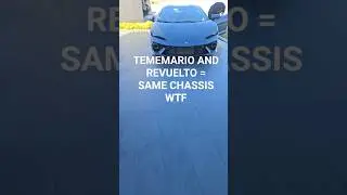 TEMEMARIO AND REVUELTO EQUALS THE SAME CHASSIS WTF