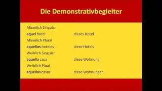 Demonstrativa