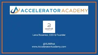 Accelerator Academy - Alumni Lena Rosenior, CEO & Founder Assetrak