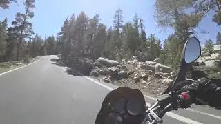 Mountain Pass Motorcycle Ride Part 2 of 2