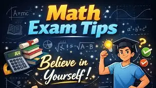 Last minute tips for maths exam 