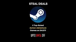 5 Top-Rated PC Action Games on SALE Part 1 #shorts