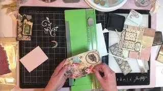 Tags with Prima papers for this great pocket. Happy New Year everyone!