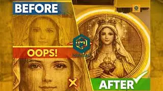 Laser Engraving Gone Wrong&hellip; Then Something Unbelievable Happened ✨| Muvani Store