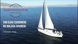 Segeln von Sardinien nach Spanien im Oktober 2019