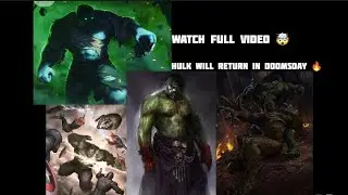 Hulk🔥will return in doomsday 🔥#marvel #shorts #short #viral #hulk 