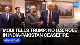 Modi Tells Trump There Was No US Role in India-Pakistan Ceasefire: Foreign Secretary | Dawn News