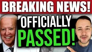 (FINALLY OFFICIAL! BILL PASSED IN SENATE!) STIMULUS CHECK UPDATE & BREAKING NEWS 08/07/2022