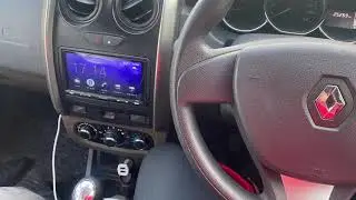 SONY XAV AX 5500 in Duster 2017 at R9 CAR DECOR 📱830-840-0090