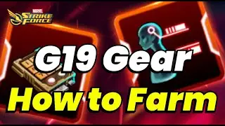 NEW G19 GUIDE: HOW TO FARM & MAXIMIZE! BAD NEWS FOR SMALL ALLIANCES | DD7 2024 | MARVEL Strike Force
