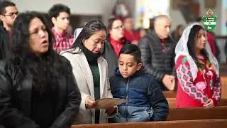 Bishop Kevin Sweeney celebrates Christmas Day Mass at Paterson N.J. church