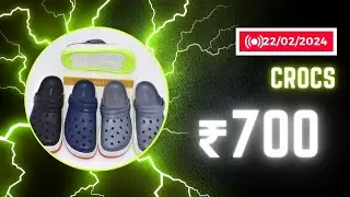 February 22, 2024 crocs first copy for men. best crocs in madurai(tamil)