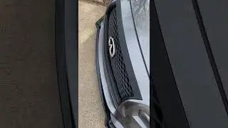 q50 front lip install and blacked out grill