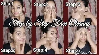 #Cleanup How to do parlor like cleanup at home step by step| Aloevera Gel | Saloni Swag|