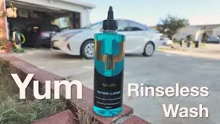 Is This Rinseless Wash YUMMY?? (Yum Cars Rinseless Wash First Try)