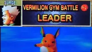 Pokémon Stadium - VS Surge! [R-2] (Rentals Only - Gym Leader Castle)