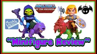 The Loyal Subjects Battle Armor He-Man, Skeletor, Battlecat & Panthor figures review.