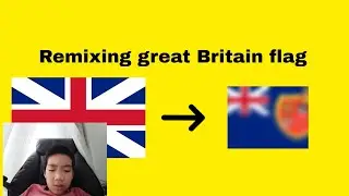 I remix great Britain flag.