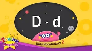 Kids vocabulary compilation ver.2 - Words starting with D, d - Learn English for kids