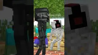 【Minecraft Animation】Zombie x Wither x Skelly #Shorts 【マイクラアニメ】