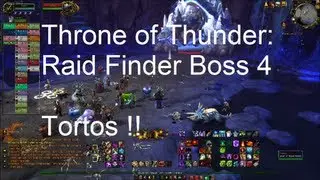 Tortos (Throne of Thunder Boss 4) Raid Finder - WoW Patch 5.2 LIVE !!