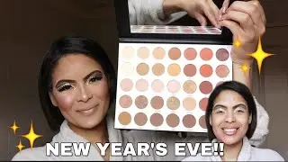 COUNTDOWN TO NYE MAKEUP TUTORIAL | Shaske Smal