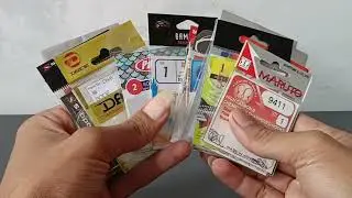 Mantap...! Review kail micro fishing bertipe SODE banyak sekali pilihannya