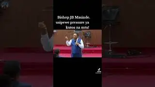 Giving willingly - Bishop J.B Masinde.