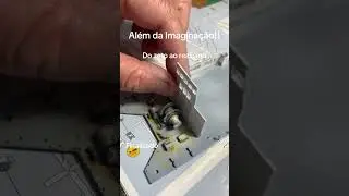 Segue o canal para miniaturas incr&iacute;veis #colecionador #plastimodelismo#naval#rebocador #miniatura
