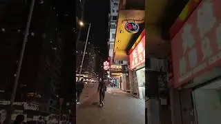 Cold streets of Mong Kok in the night #mongkok#kowloonhongkong #cold #streetvibes 